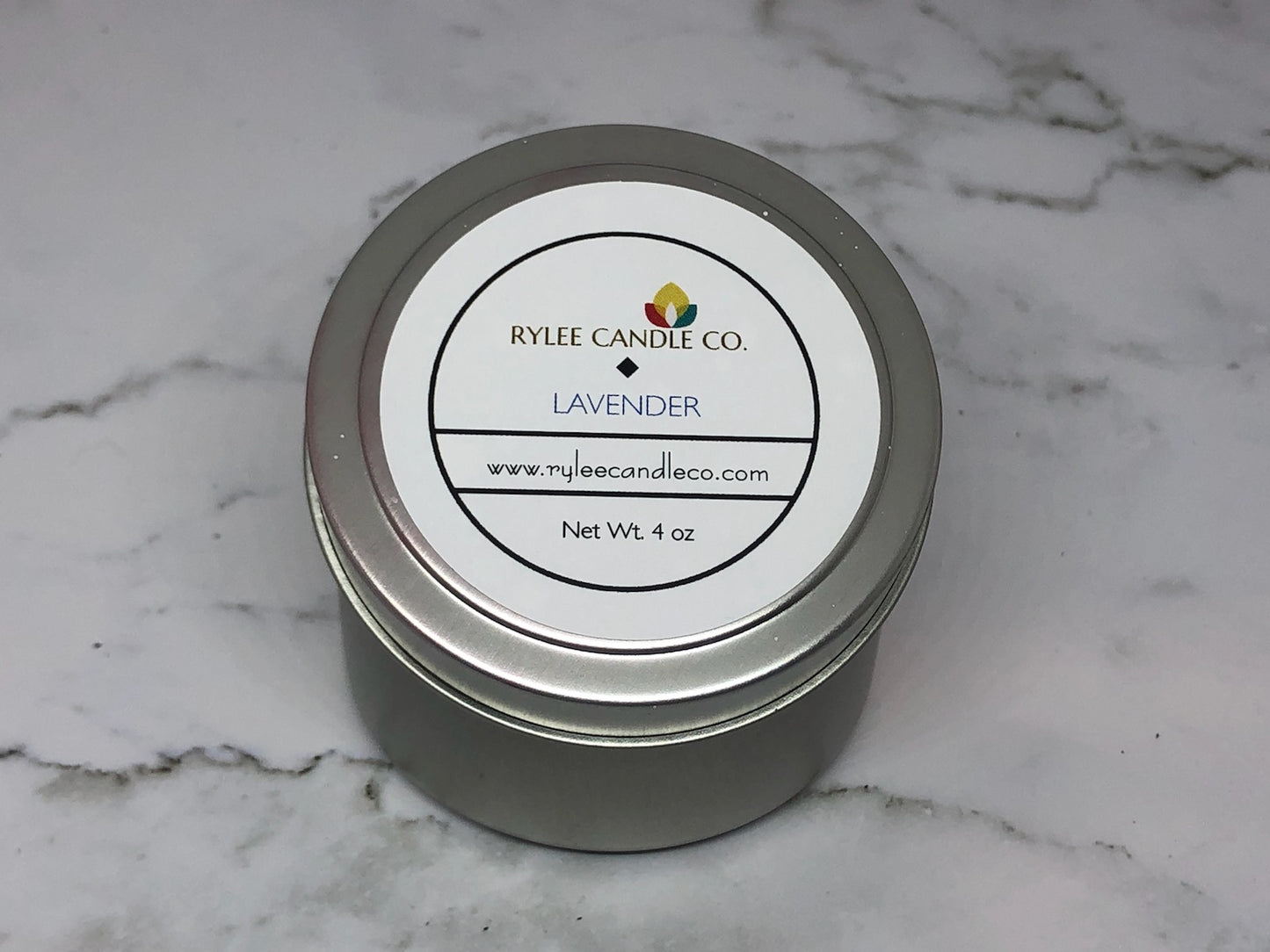 Lavender - 4oz Tin - Rylee Candle Co.