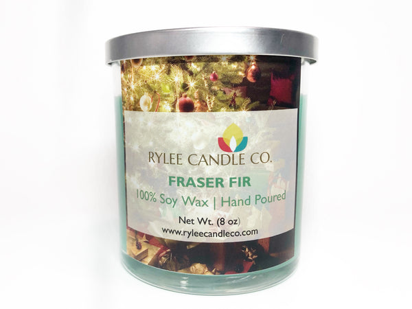 Fraser Fir Scented Candle - 8oz - Rylee Candle Co.