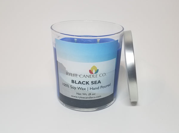 Black Sea Scented Candle -8oz - Rylee Candle Co.