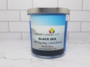 Black Sea Scented Candle -8oz - Rylee Candle Co.