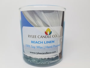 Beach Linen Scented Candle - 8oz - Rylee Candle Co.