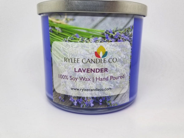 Lavender Candle - 16oz - Rylee Candle Co.