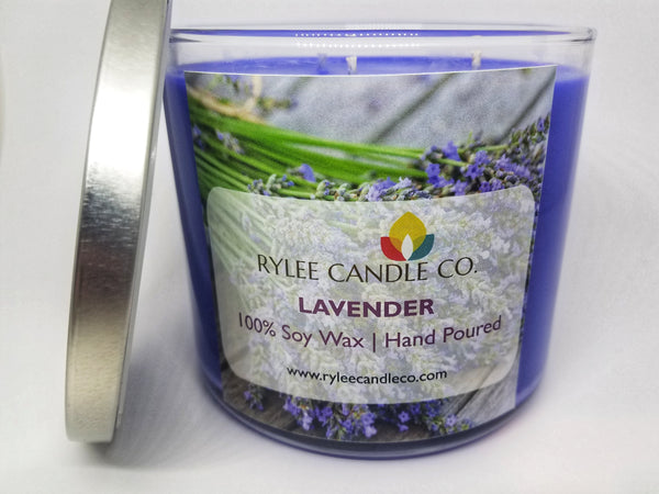 Lavender Candle - 16oz - Rylee Candle Co.