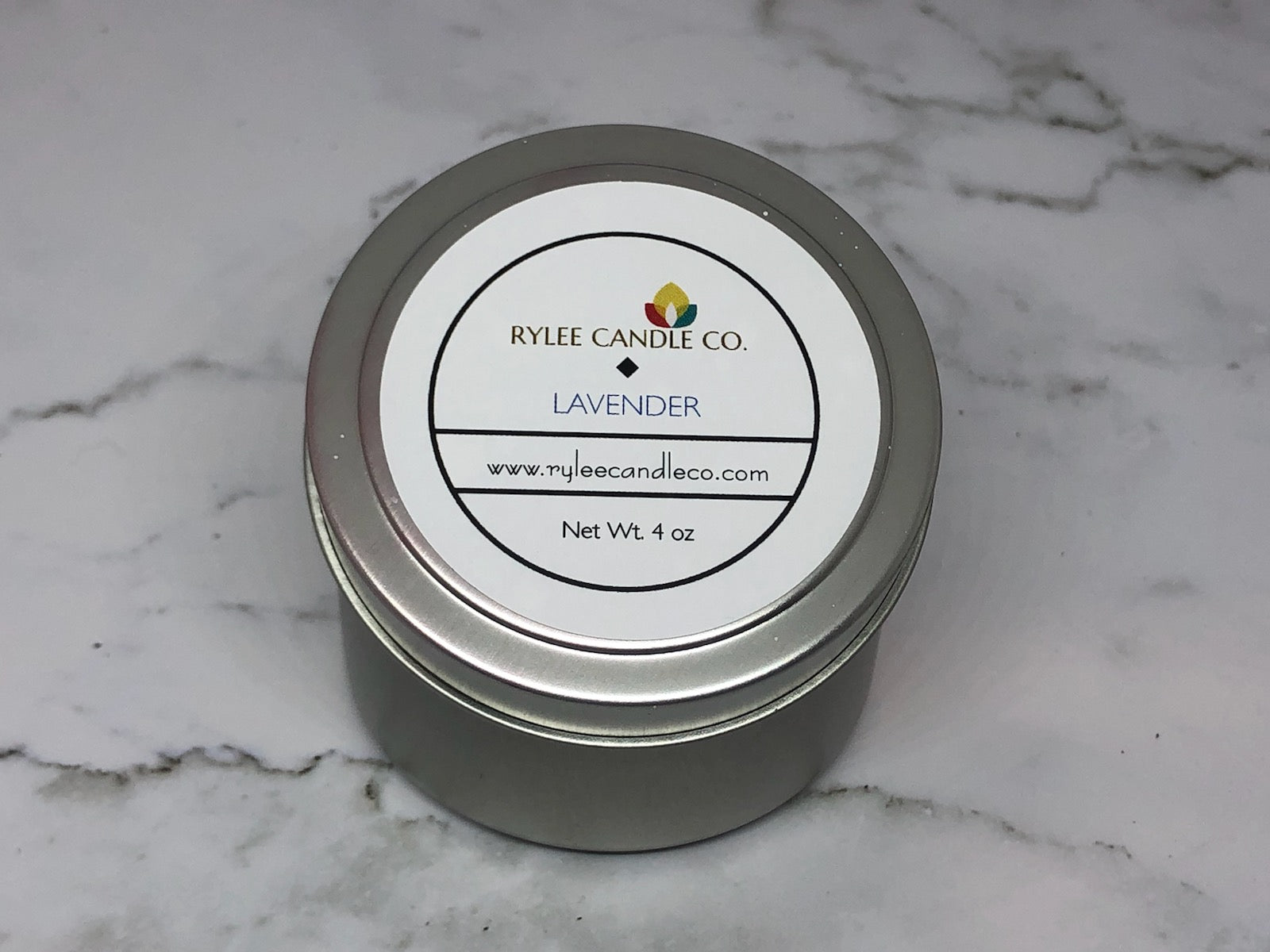 Lavender - 4oz Tin - Rylee Candle Co.